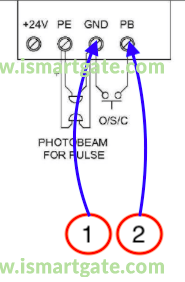 Wiring diagram for ETDOOR ET1000