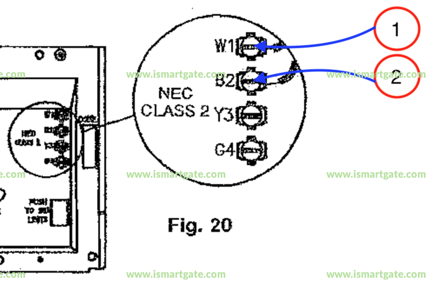 Wiring diagram for GENIE Pro Max PMX75