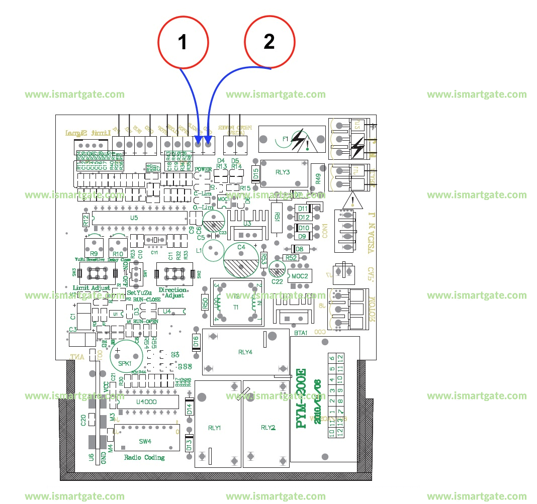 Stromlaufplan für SIMTECH WJKMP202