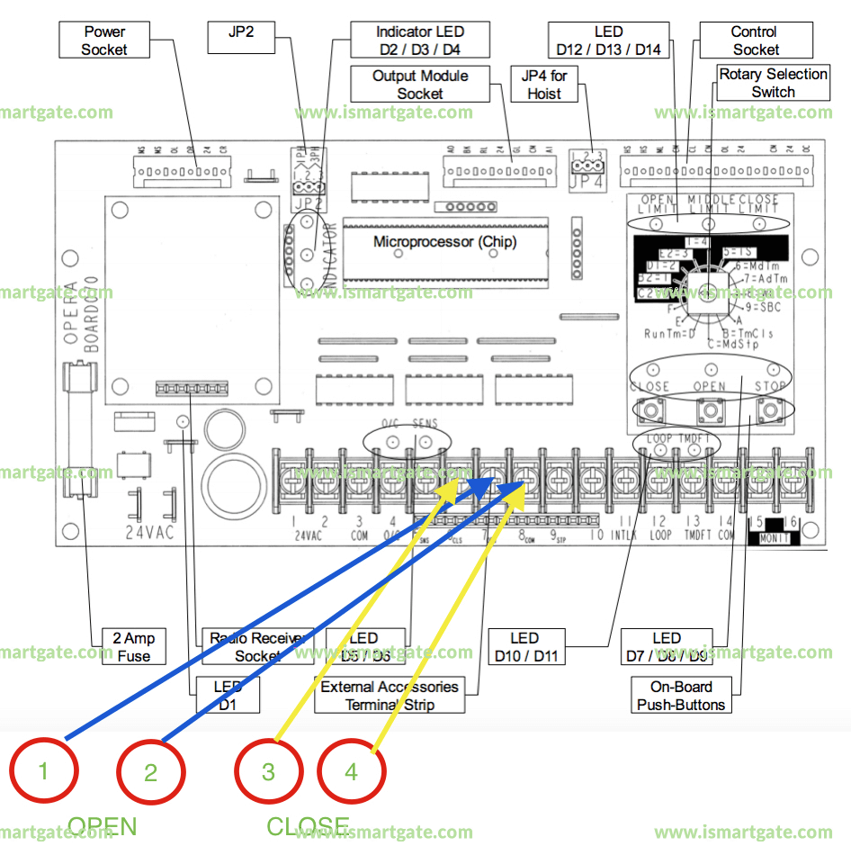 Wiring diagram for Manaras Opera-MH