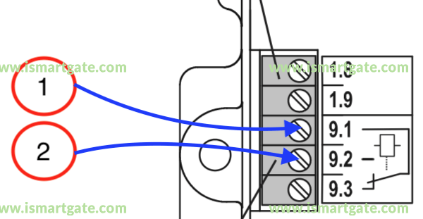 Wiring diagram for GFA TS956