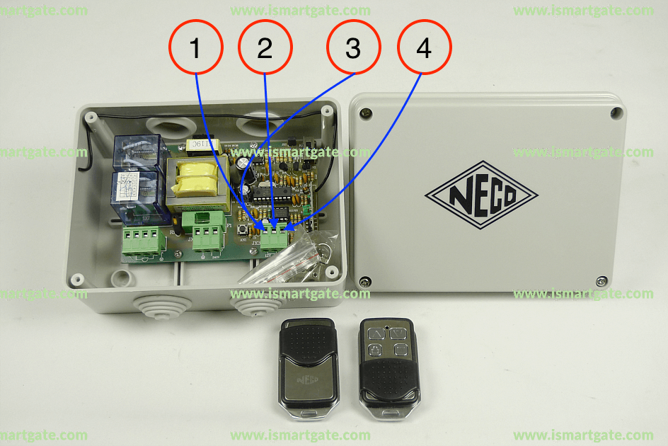 Wiring diagram for Neco MK1