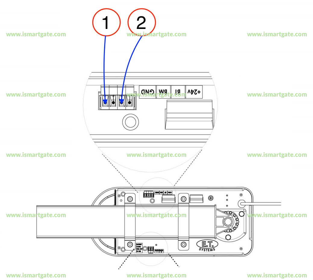 Wiring diagram for ETDOOR ET-30
