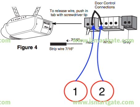 Wiring diagram for LiftMaster 3500D