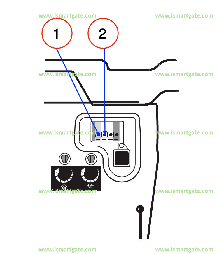 Wiring diagram for LiftMaster 3595S