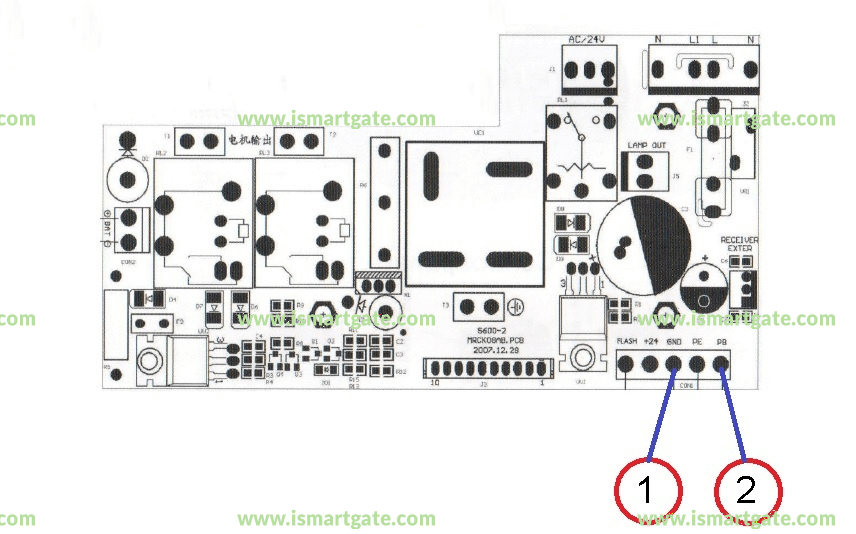 Wiring diagram for PADORS PDS-101