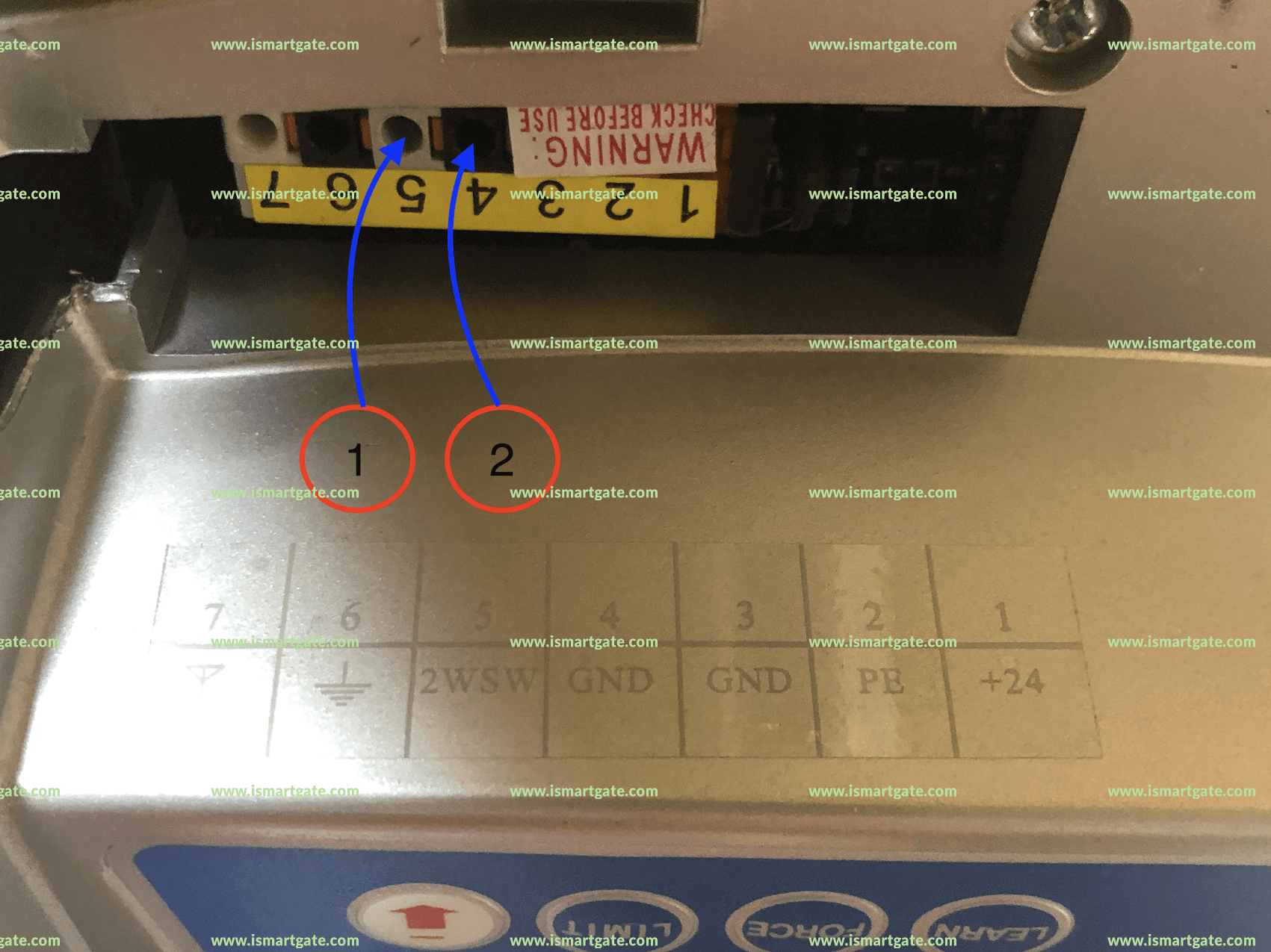 Wiring diagram for Herculift 1000N