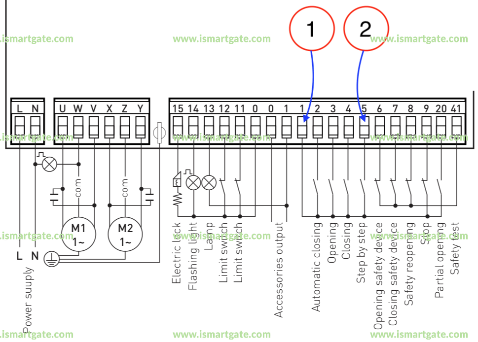 Slimme garagedeuropener voor Entrematic 230V AC motoren (LOGICM ...