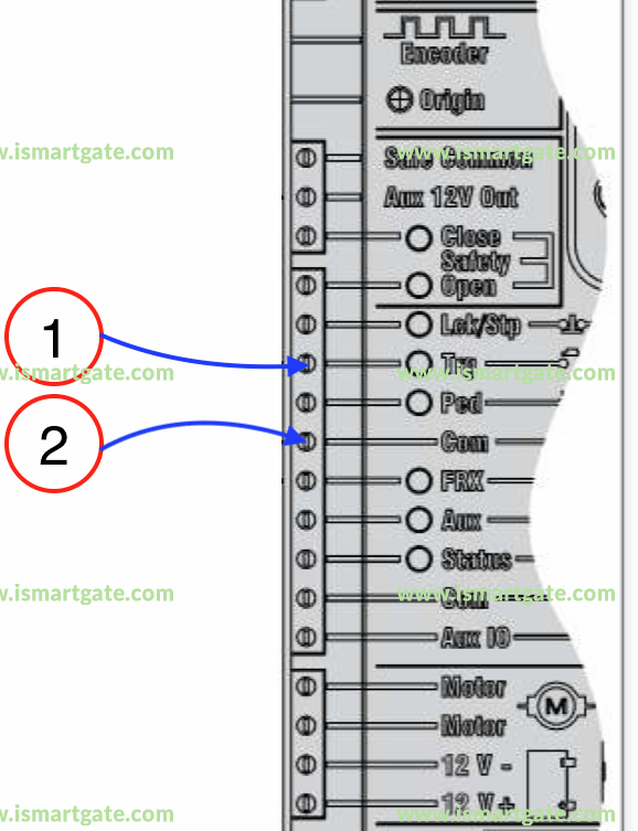 Wiring diagram for Centsys D10