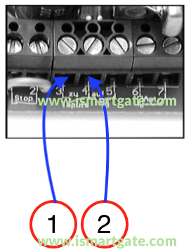 Wiring diagram for Belfox Torautomatik Fabia 50