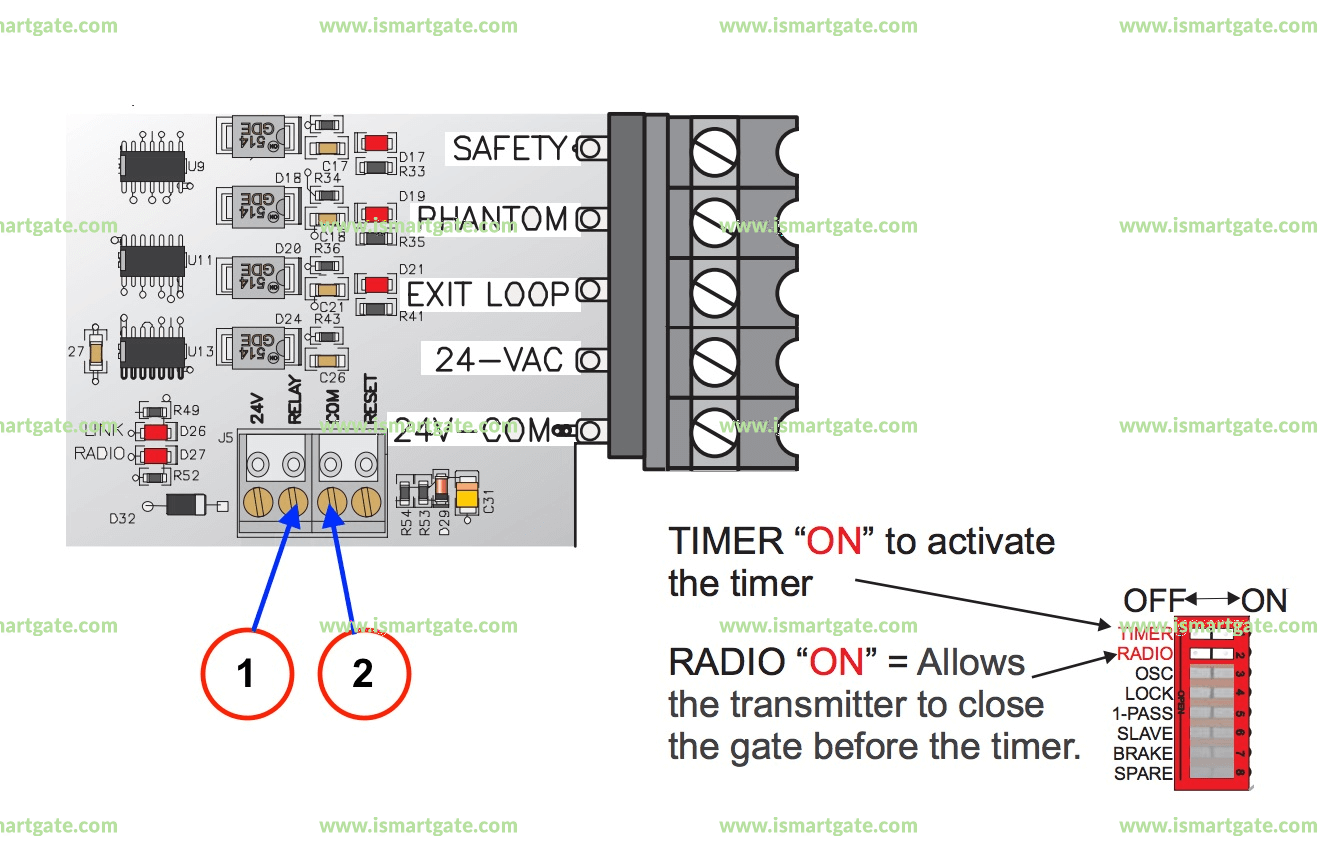 Wiring diagram for ALL-O-MATIC SW-300