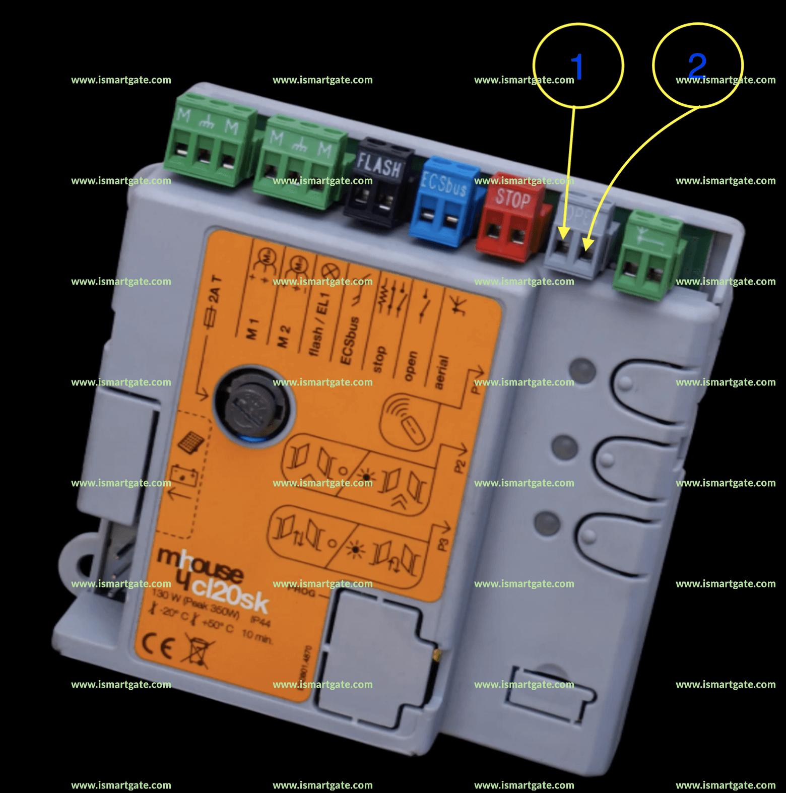 Wiring diagram for Mhouse cl20sk