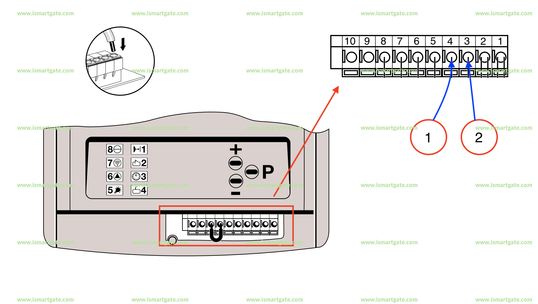 Wiring diagram for E-KING 700