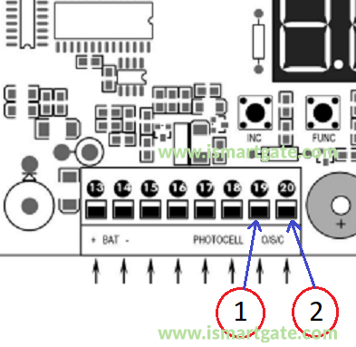 Wiring diagram for Topens MT8012