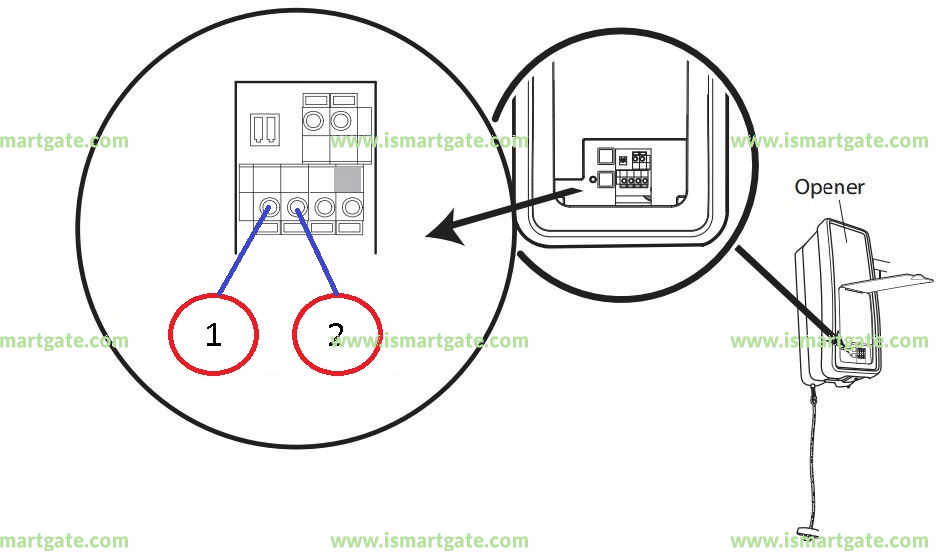 Wiring diagram for MERLIN MJ3800