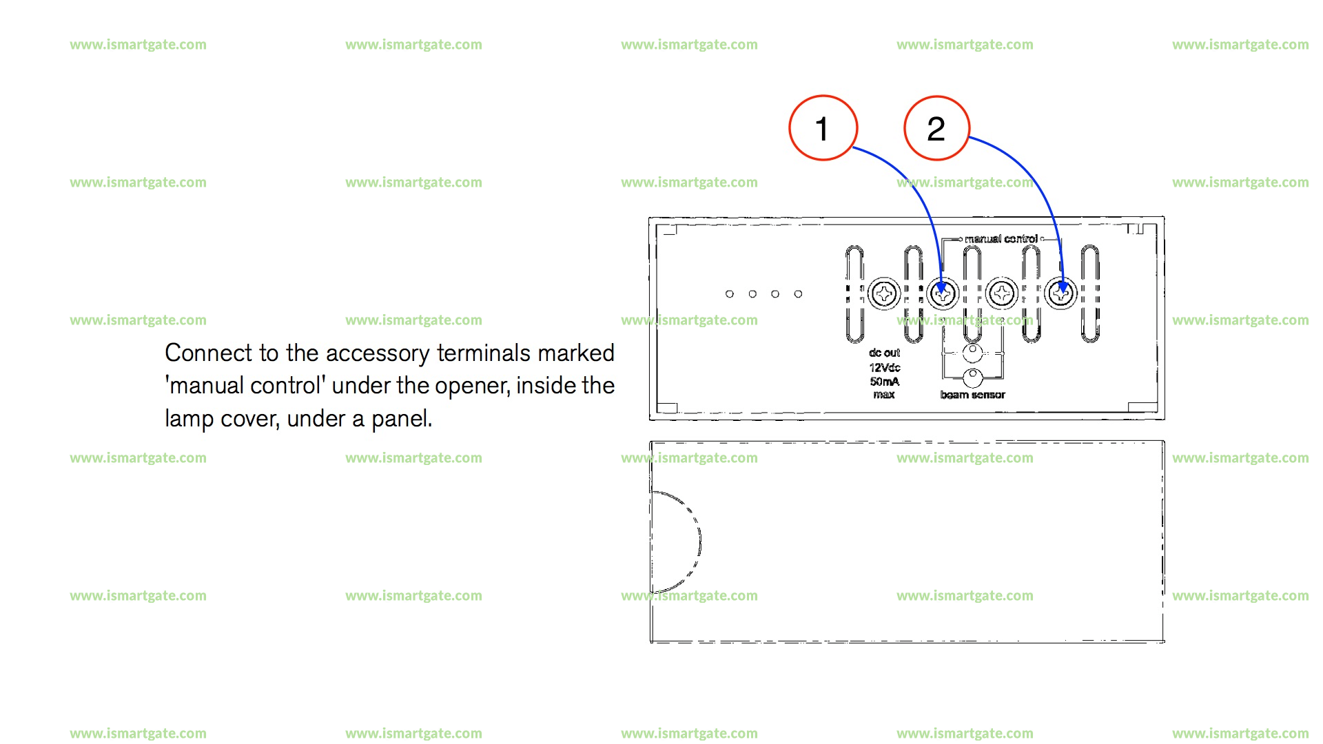 Wiring diagram for MERLIN Powerlift