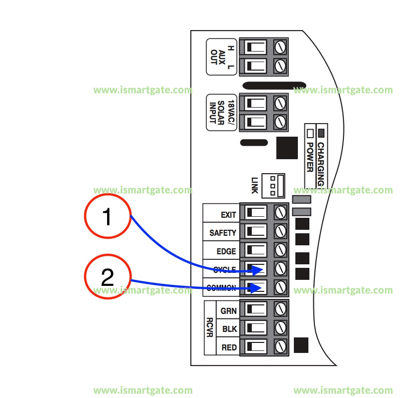 Wiring diagram for Viking Access MM360