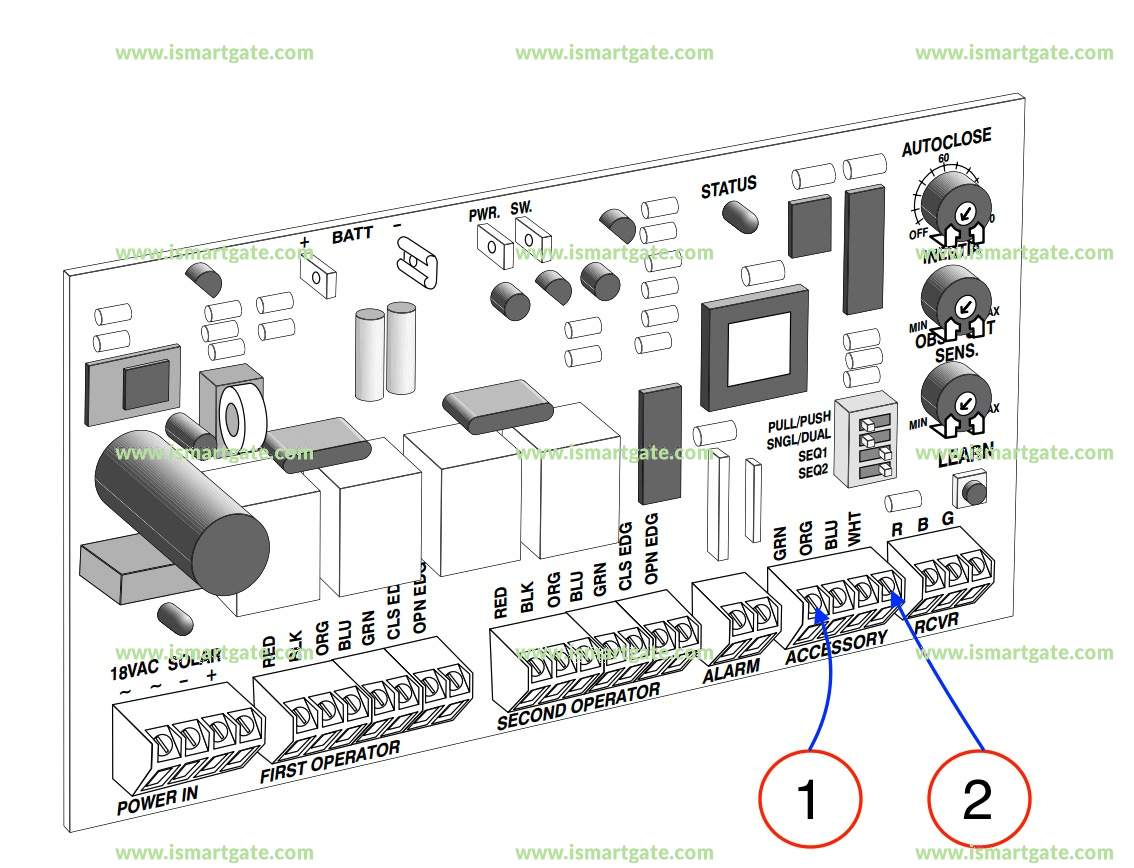 Wiring diagram for GTO SL-2000