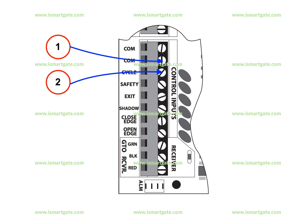 Wiring diagram for Mighty Mule 562