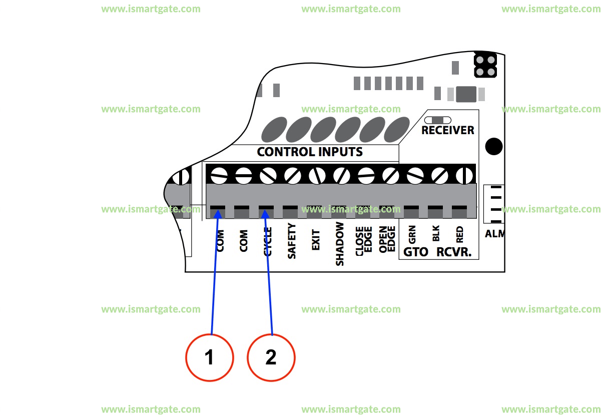 Wiring diagram for Mighty Mule FM502