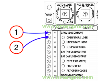 Wiring diagram for Apollo 641xB control board