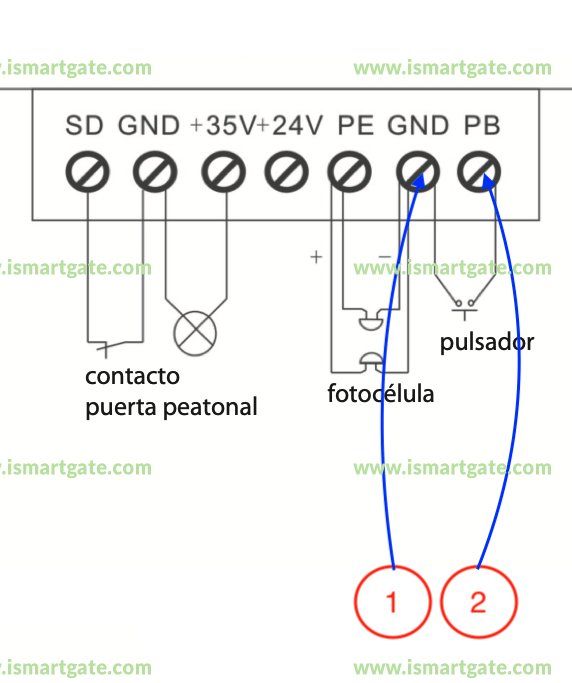 Wiring diagram for PUJOL STC