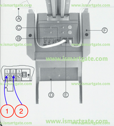 Wiring diagram for Hormann Supramatic S
