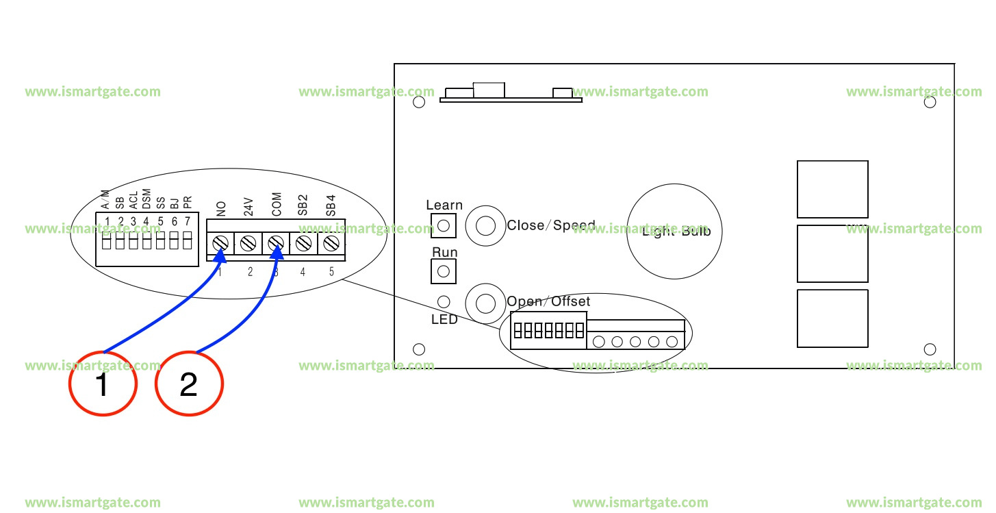 Wiring diagram for AVANTI SDO-21