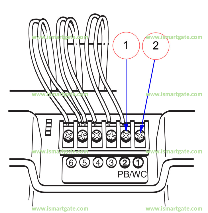 Wiring diagram for OVERHEAD DOOR 4060L
