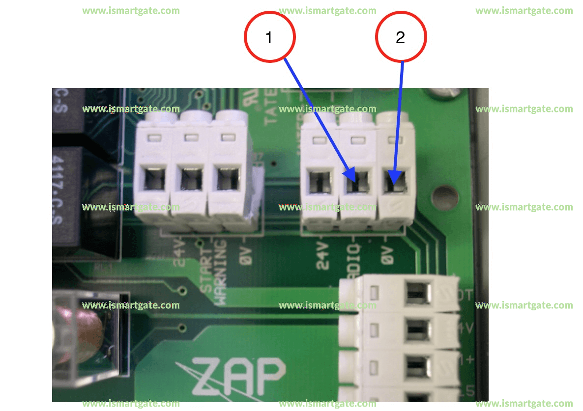 Wiring diagram for ZAP 800