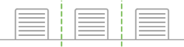 ismartgate garage door simulator, separate 3 doors