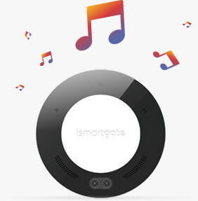 ismartgate : fonction musicale pour porte de garage personnalisée