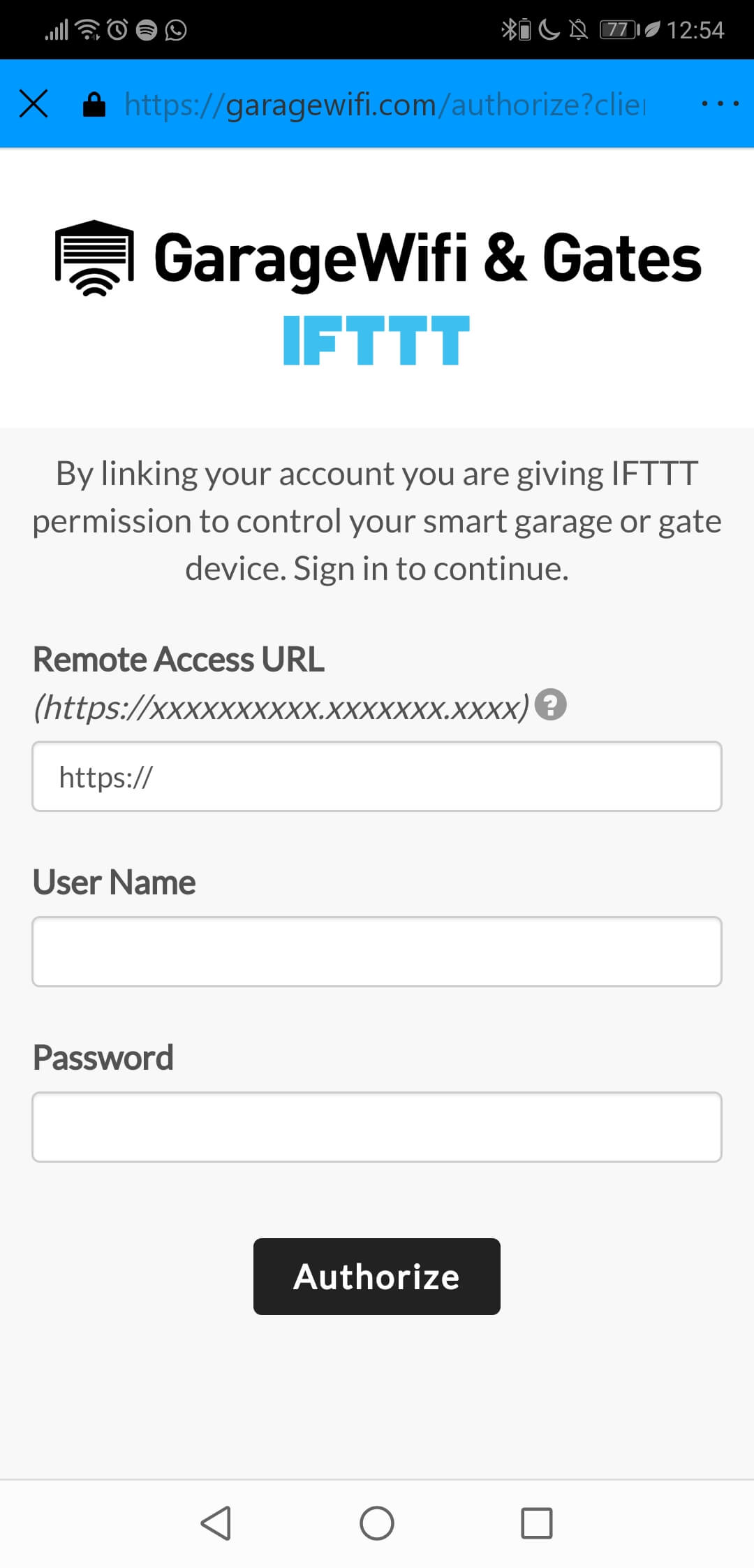 ifttt_isg_connect