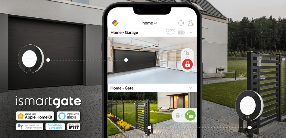 Make your existing garage or gate opener smart